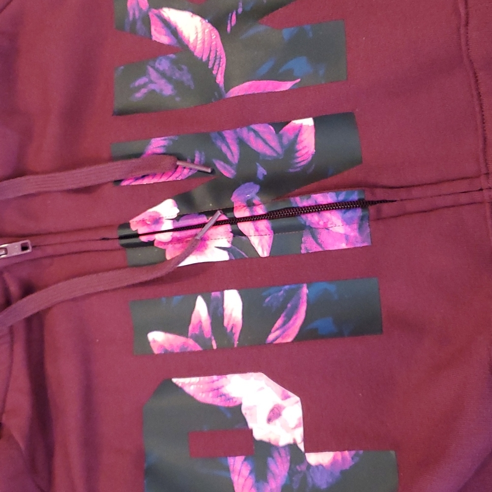 Pink hoodie